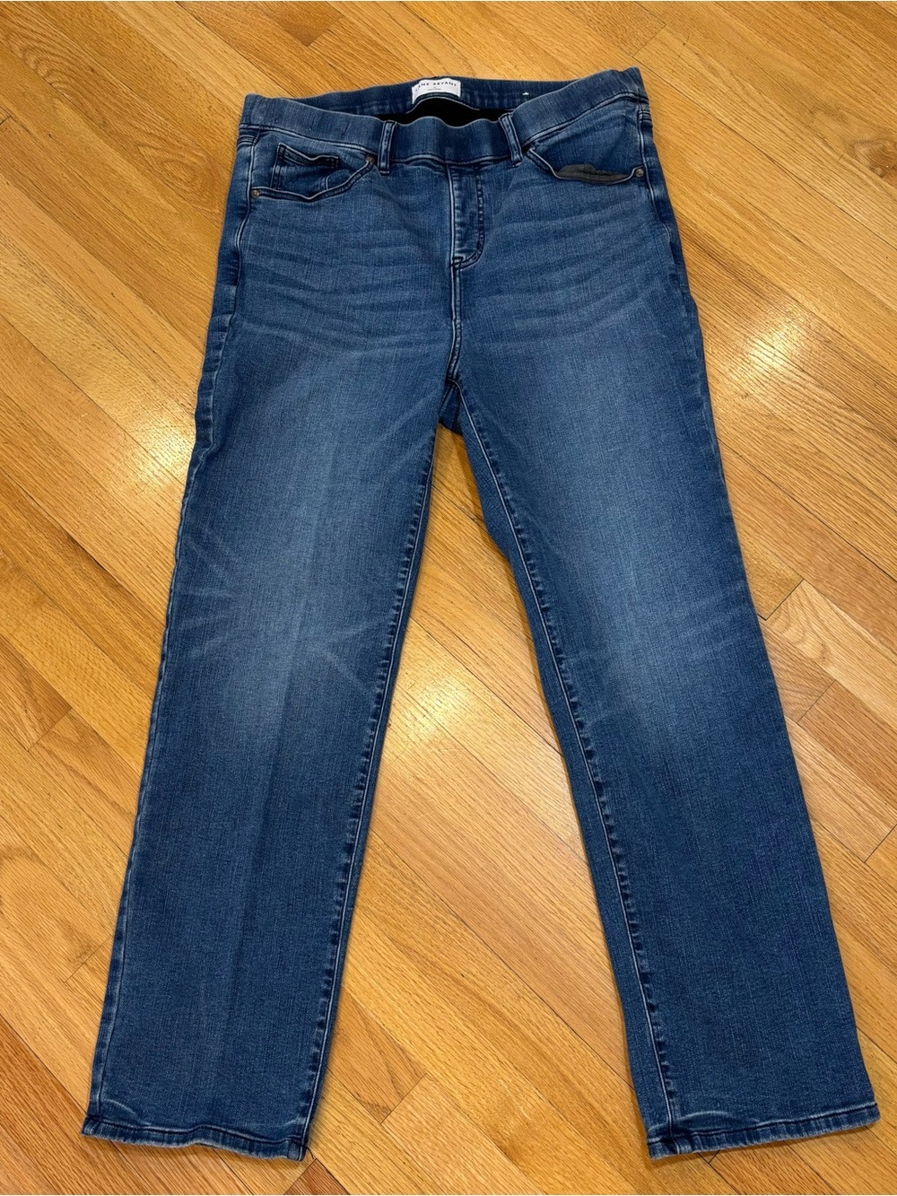 Lane Bryant Jeans, Pull On, Straight Flex Magic Waist and, Size 14, High Rise - Picture 9 of 11